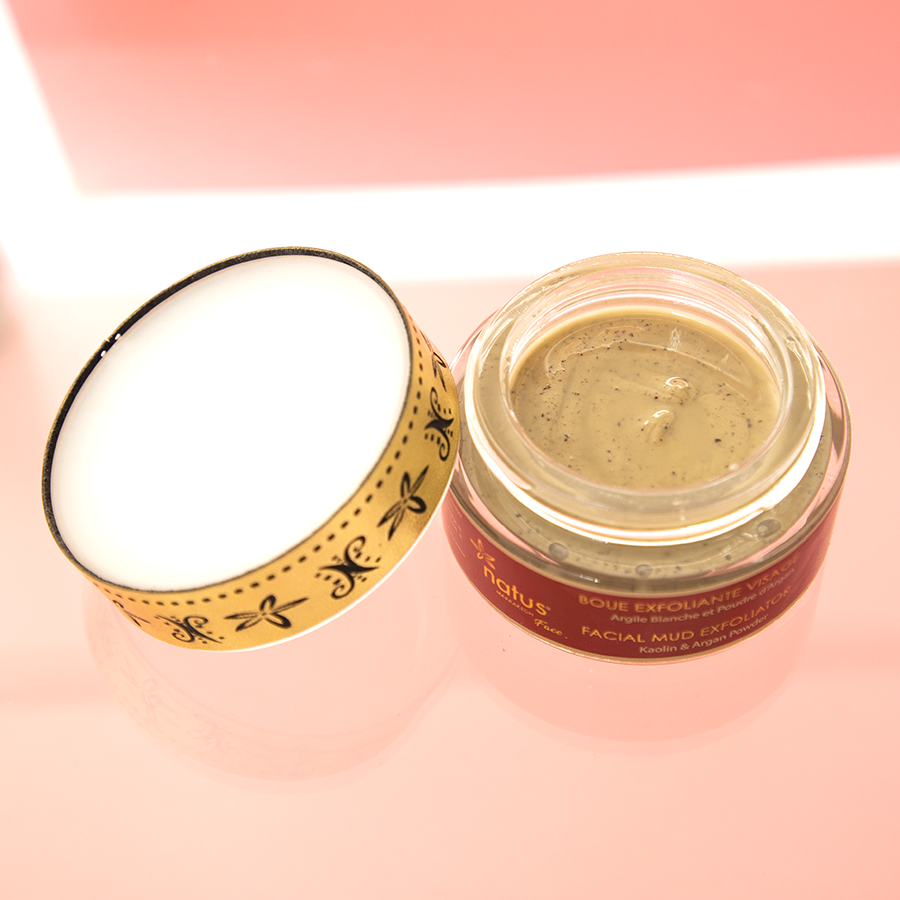 BOUE EXFOLIANTE VISAGE 100ml - Argile Blanche & Poudre d&
