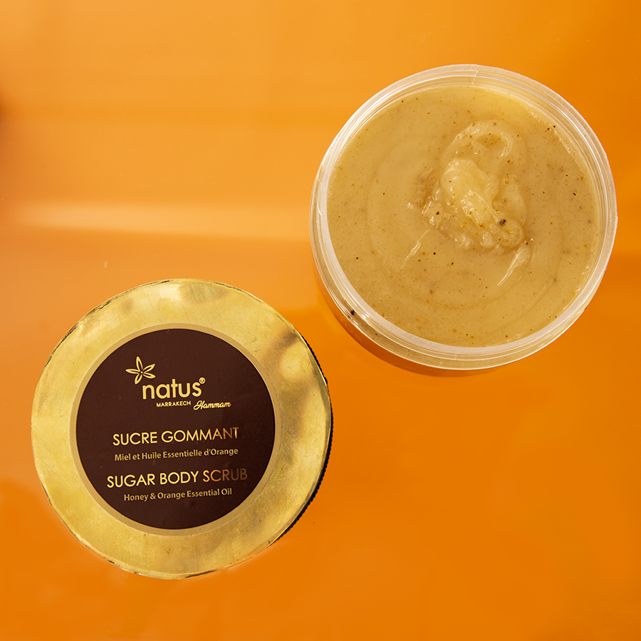 Honey & Orange Essential Oil Exfoliating Sugar