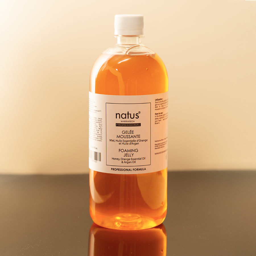 Argan Oil and Honey Foaming Jelly 1 Liter