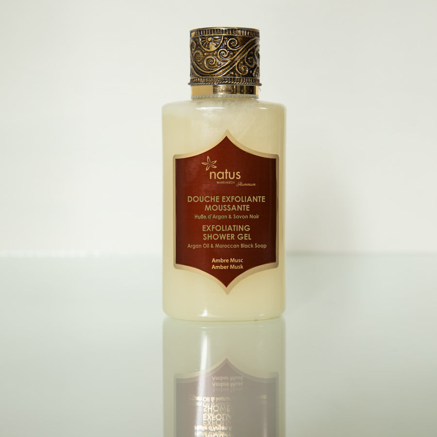 Foaming Exfoliating Shower Gel with Argan Oil 200 ml