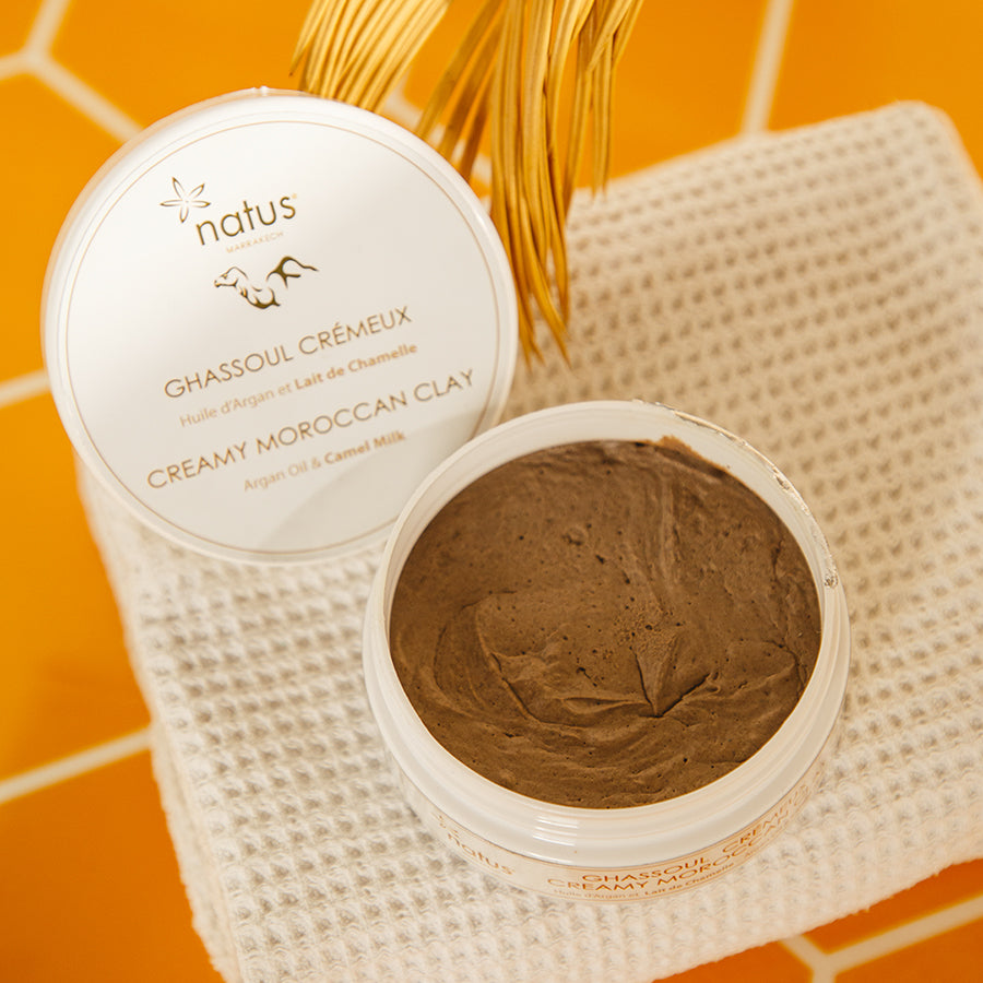 Creamy Ghassoul - Argan Oil and Camel Milk 100ml