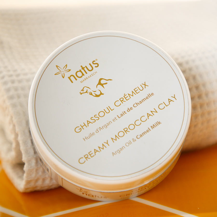 Creamy Ghassoul - Argan Oil and Camel Milk 100ml