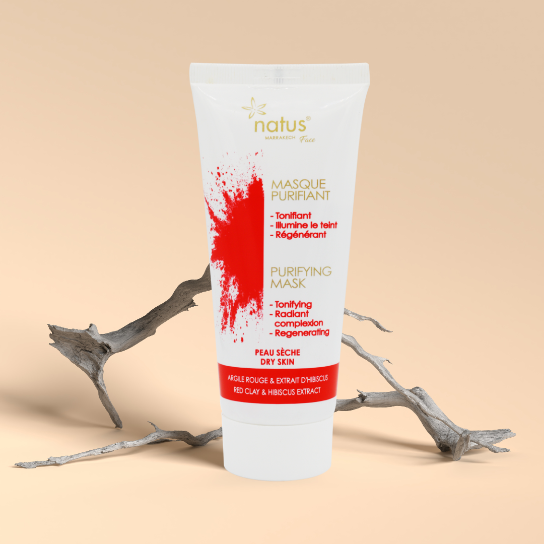 Masque Argile rouge et Huile d&