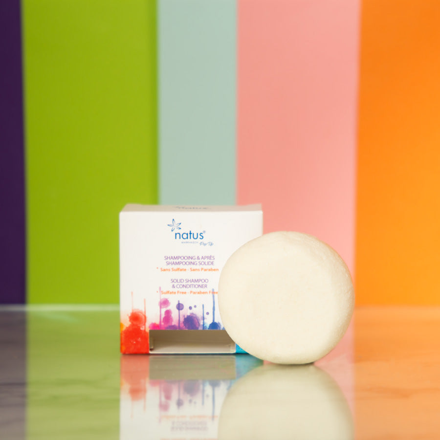 Shampooing & Après Shampoing Solide 80g