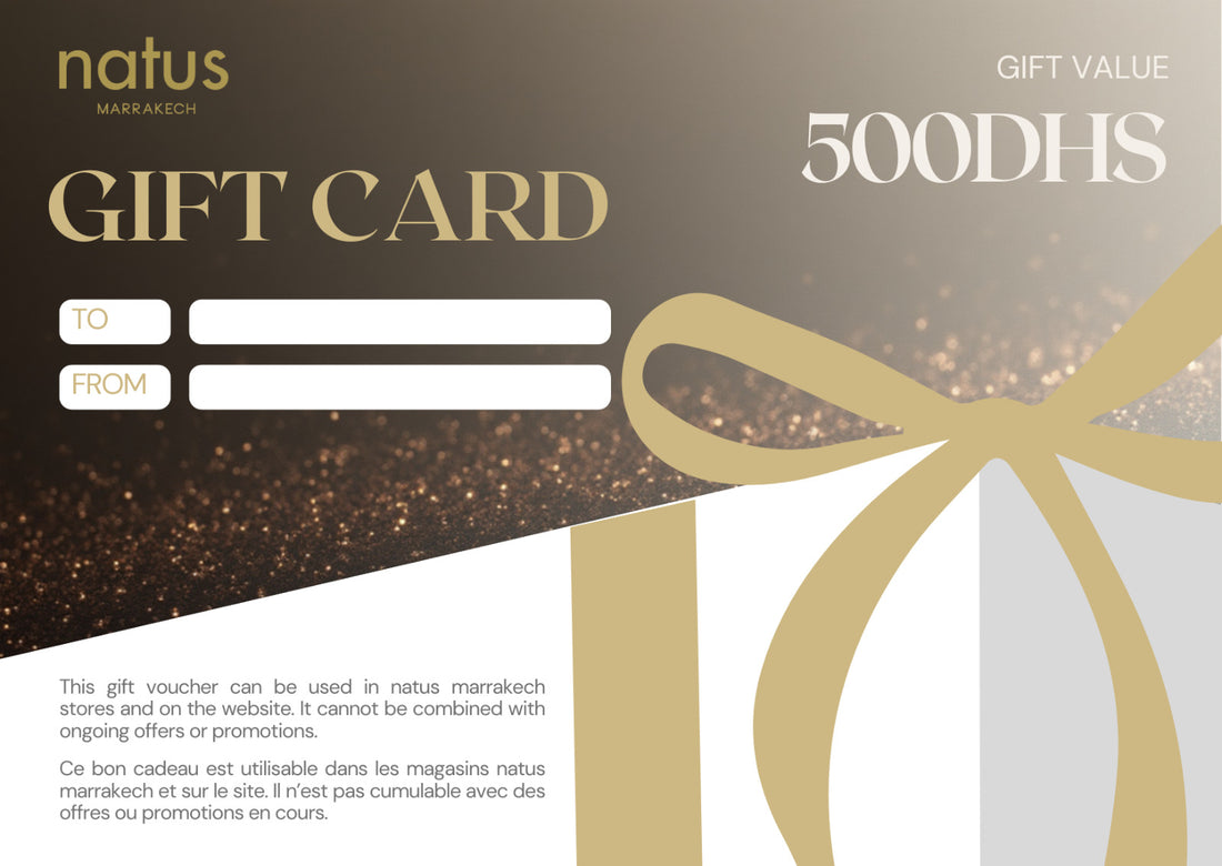 Carte Cadeau Natus Marrakech