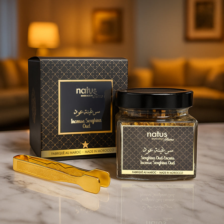 Encense Serghina Oud 120g avec boite
