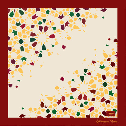 Foulard Carrelage double