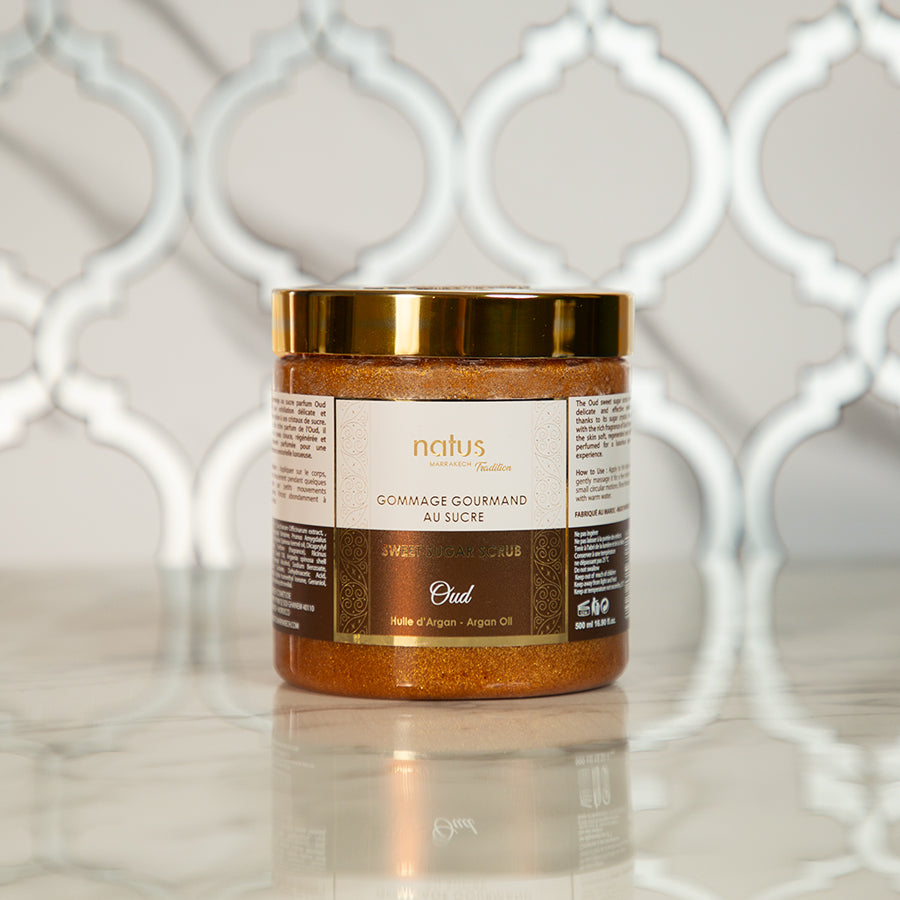 Gommage Gourmand au sucre -Oud