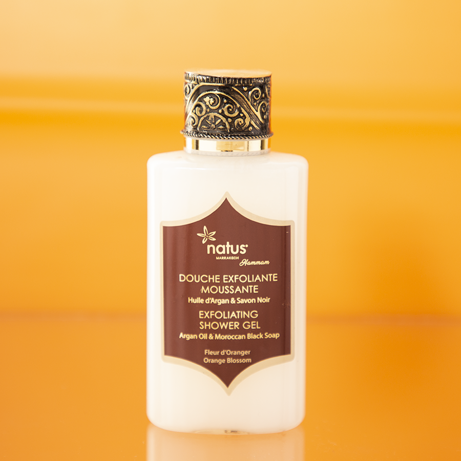 Douche exfoliante Moussante Huile d&