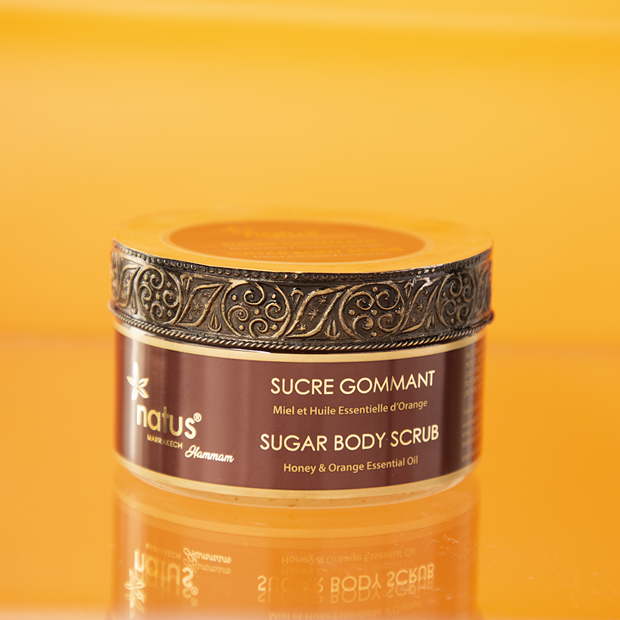 Sucre gommant Miel &amp; Huile Essentielle d&