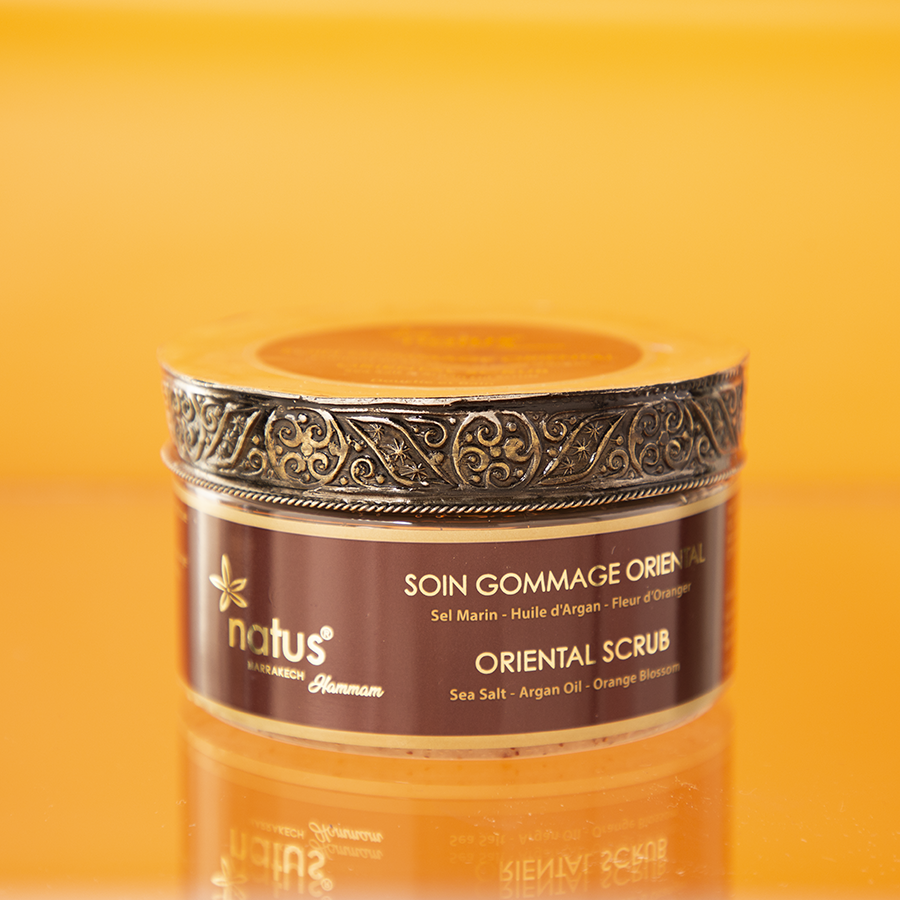 Soin gommage oriental sel marin - Huile d&