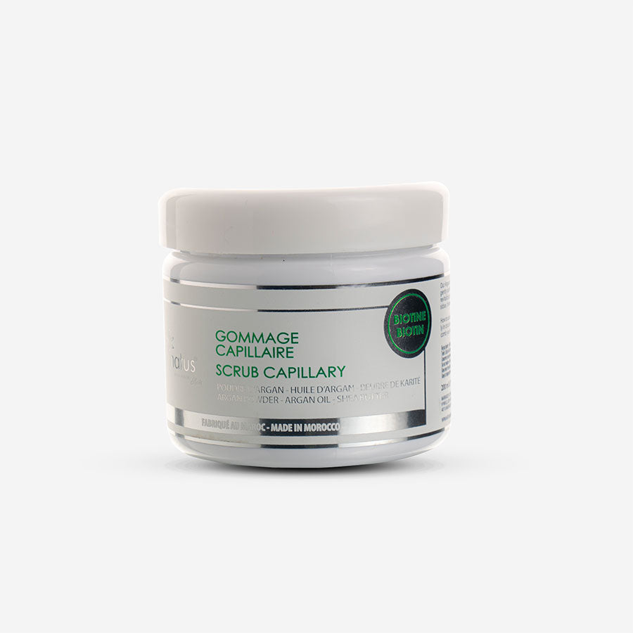 GOMMAGE CAPILLAIRE BIOTINE BEURRE DE KARITE&