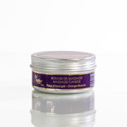 Bougie de massage à l'huile d'argan et beurre de karité 70g