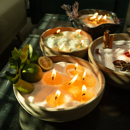 Bougie Perlée Parfumée Pot 300g