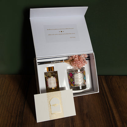 Coffret Essences du Maroc - Diffuseur &amp; Bougie parfumée