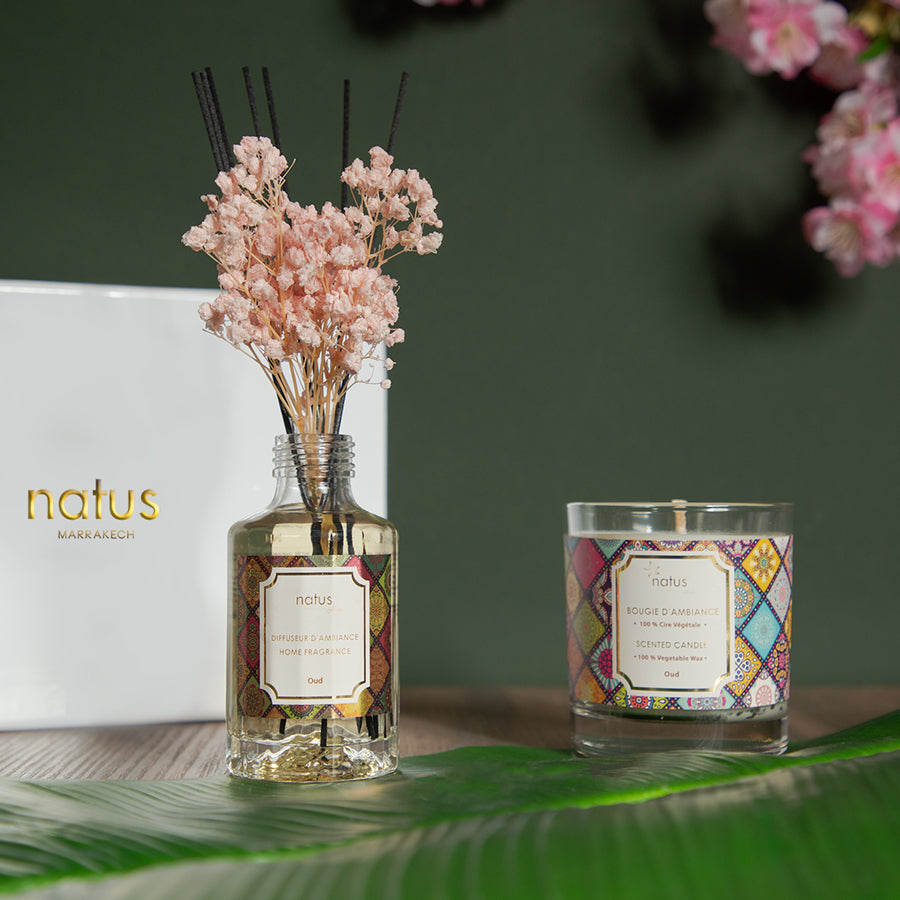 Coffret Essences du Maroc - Diffuseur &amp; Bougie parfumée