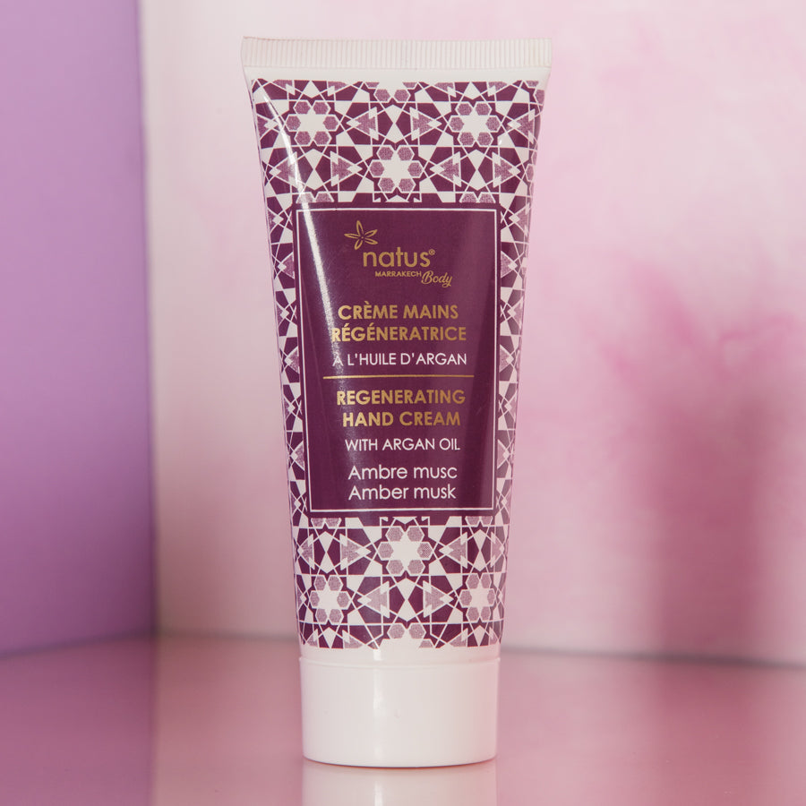 Crème mains régénératrice à l’huile d’Argan