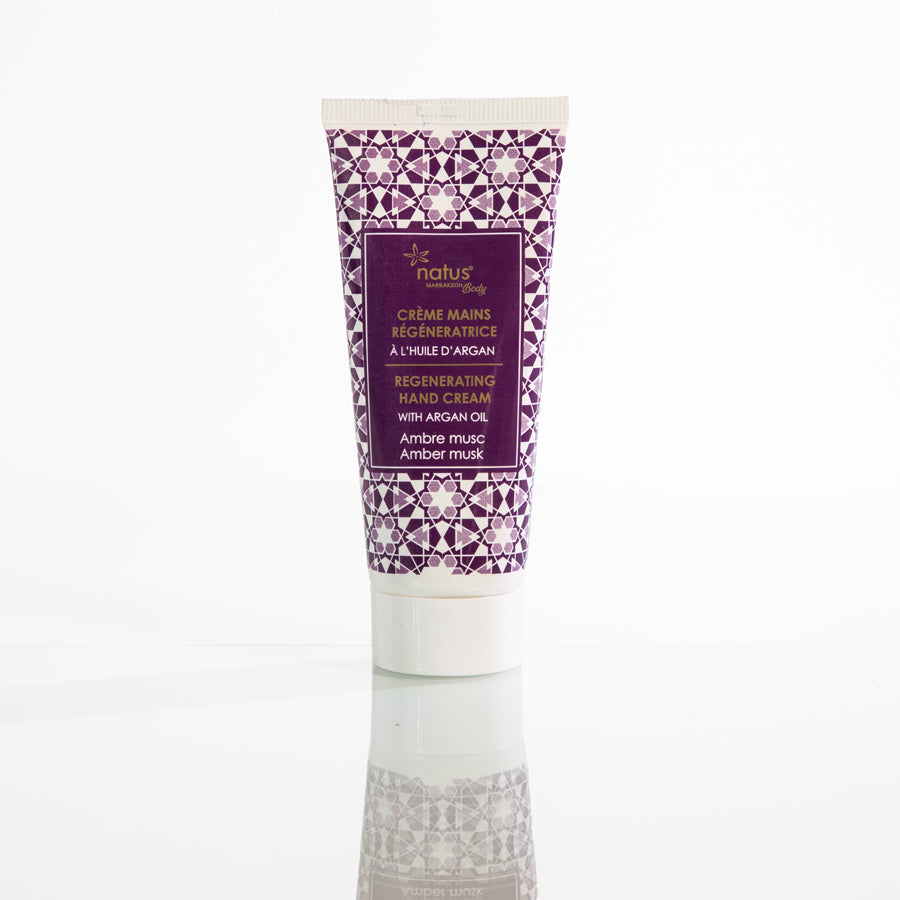 Regenerating hand cream with Argan oil