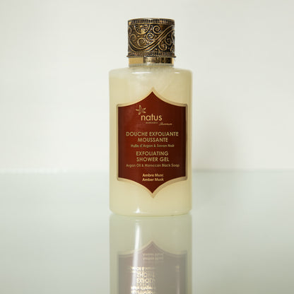 Foaming Exfoliating Shower Gel with Argan Oil 200 ml