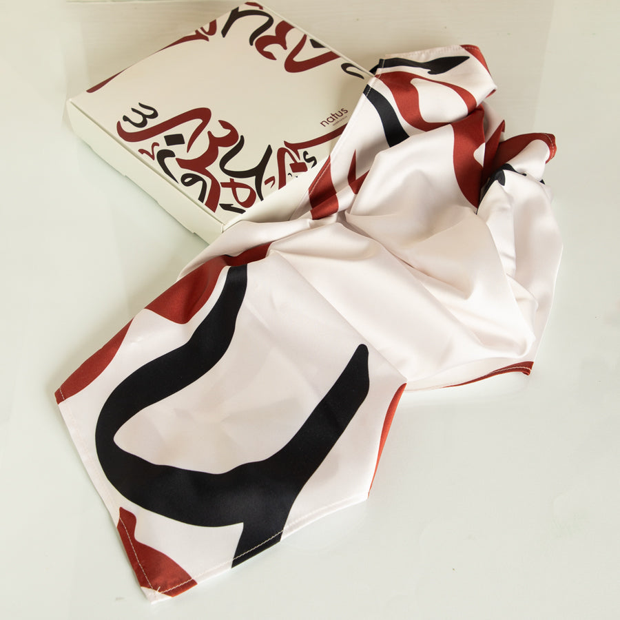 Ramadan silk scarf