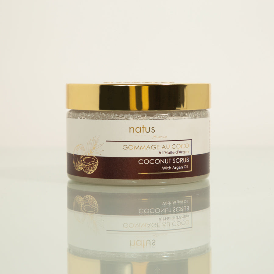 Gommage au coco, sucre et huile d'argan 250g