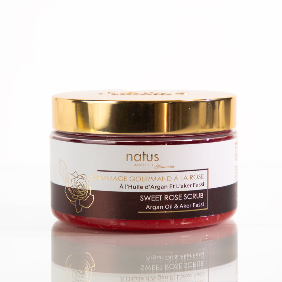 Gommage gourmand à la rose 250ml
