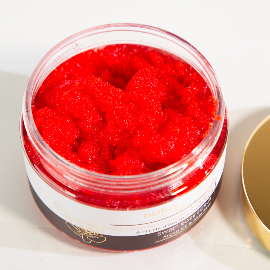 Gommage gourmand à la rose 250ml