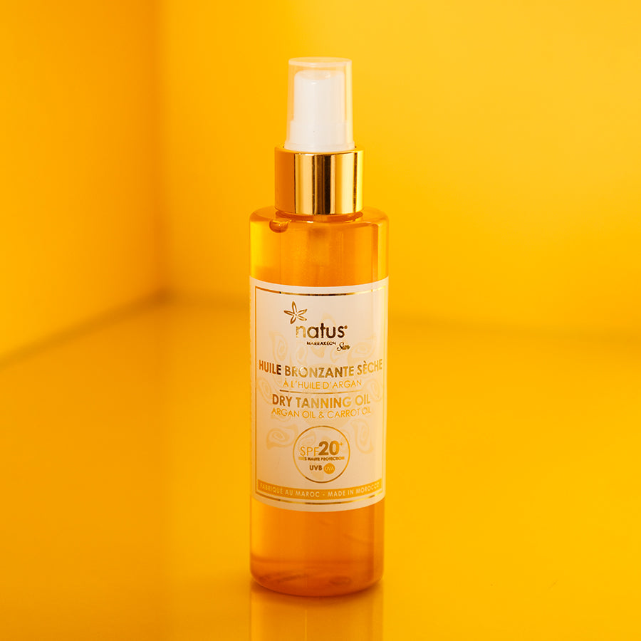Dry Tanning Oil with Argan and Carrot Oil SPF20 150ml