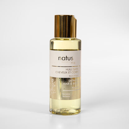 Huile de satin Corps et cheveux Huile d&