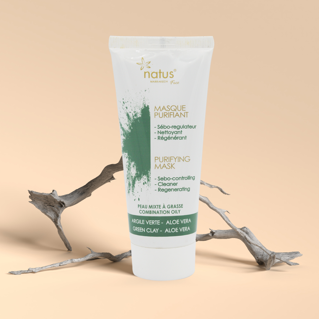 Masque Purifiant Argile Verte et Huile d&