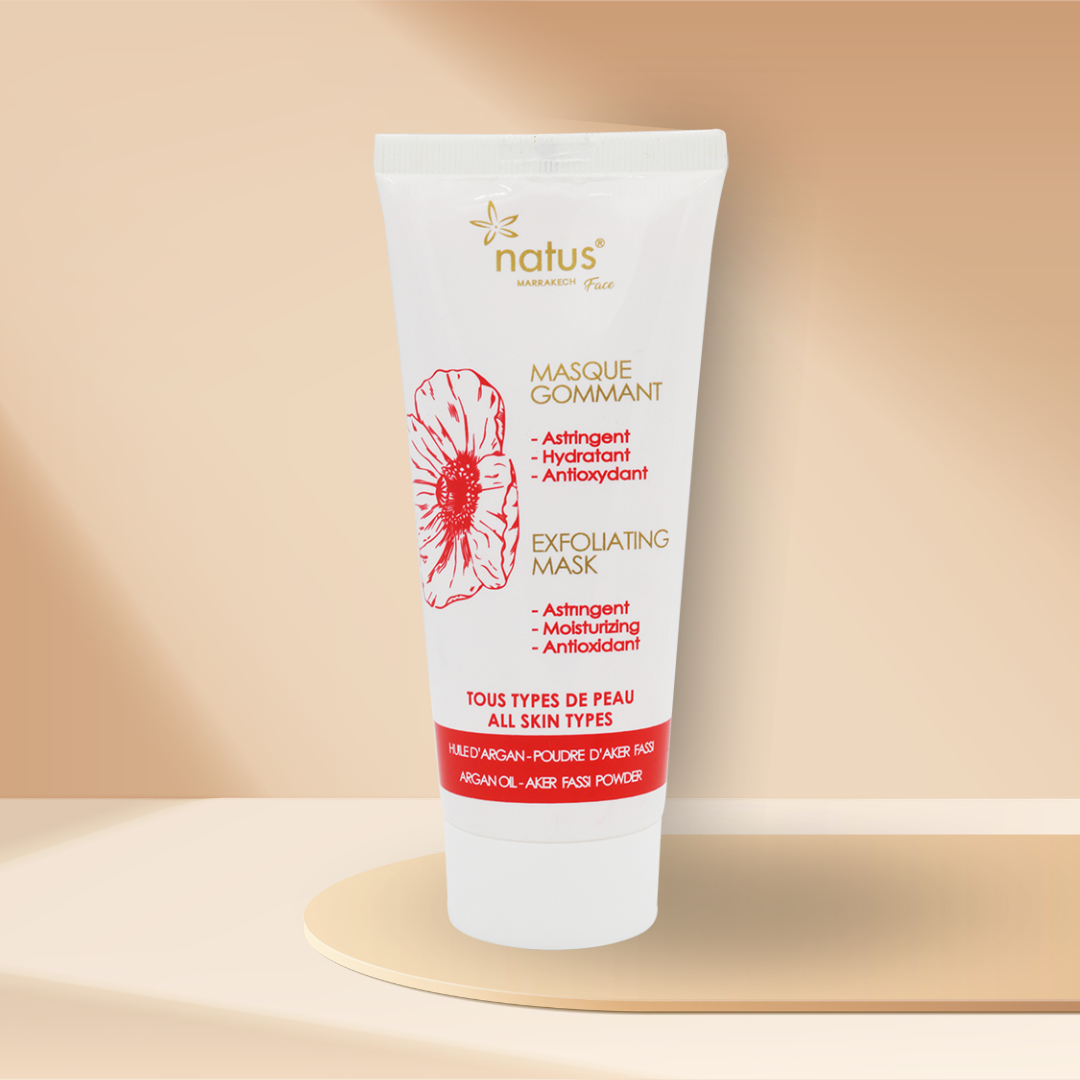 Masque Gommant Coquelicot et Huile d&