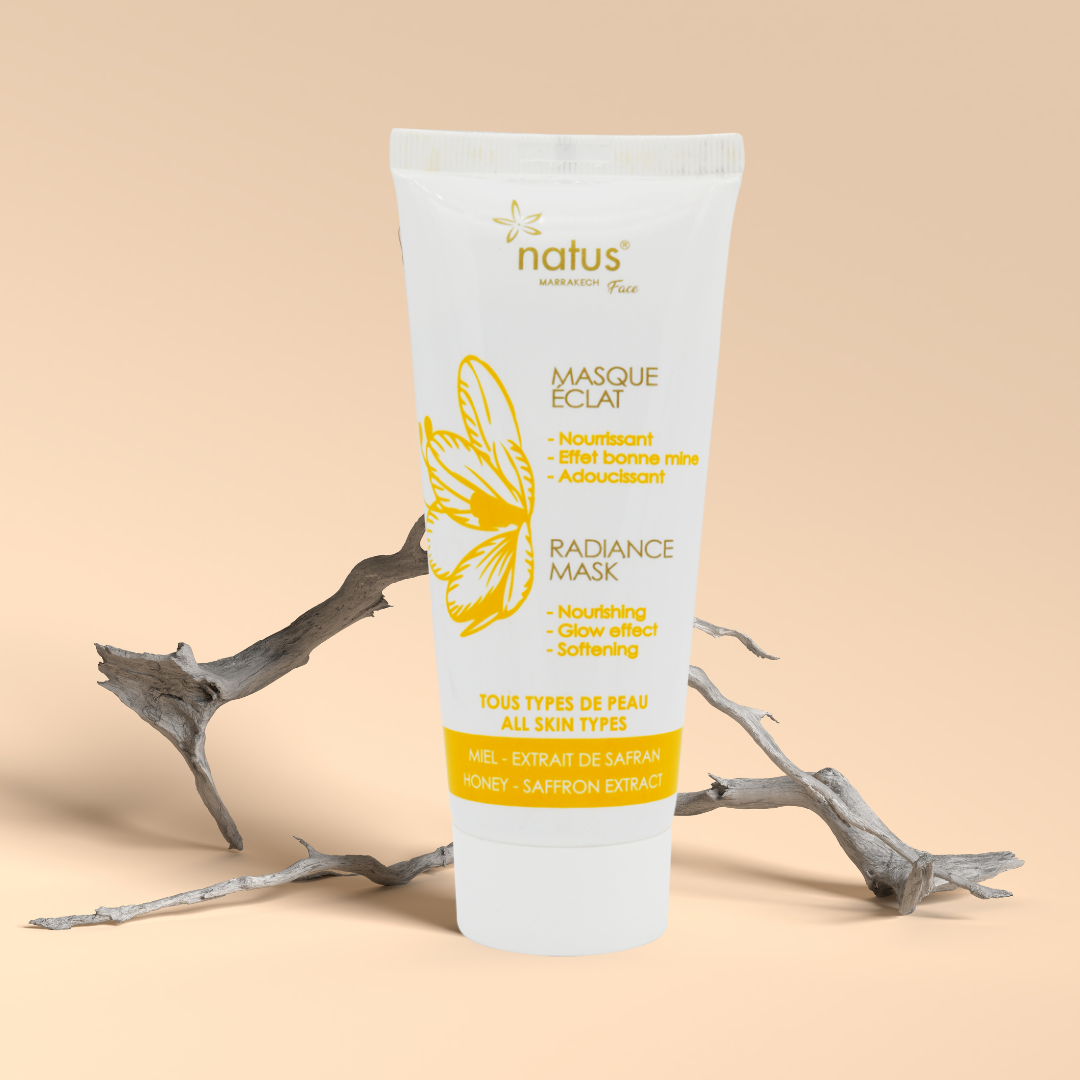 Masque Eclat au Miel, Safran  et Huile d&
