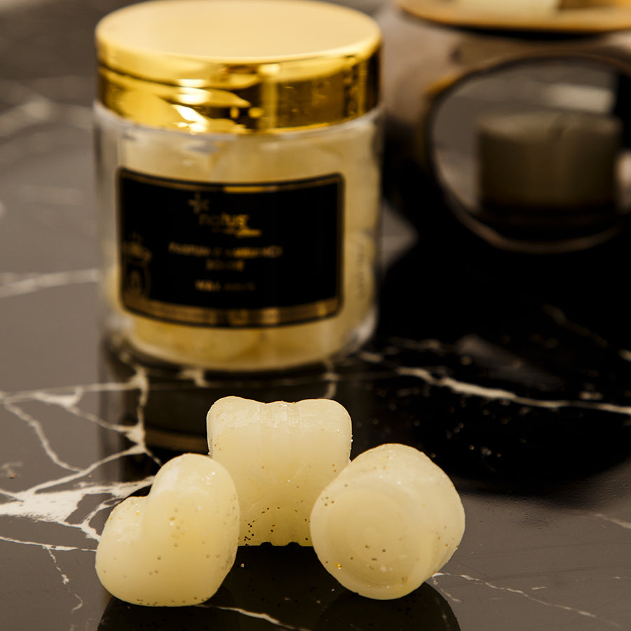 Solid room fragrance in 100g jar