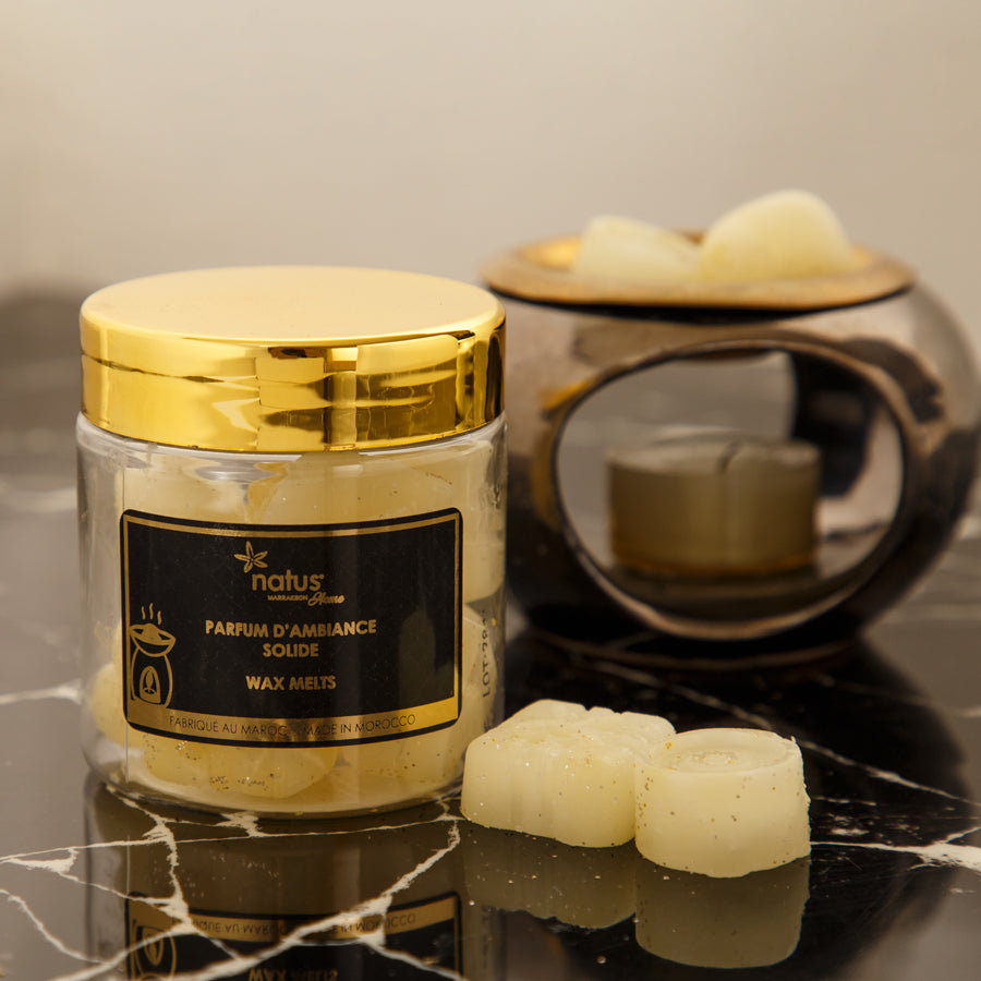 Solid room fragrance in 100g jar