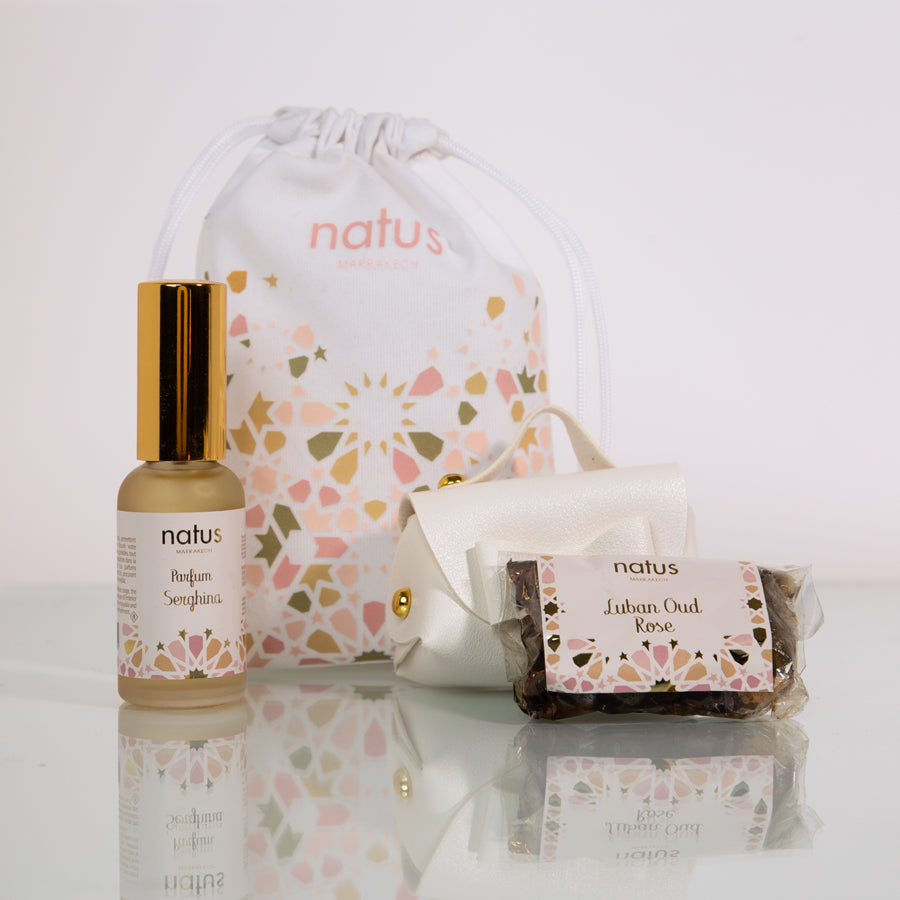 Pochette Cadeau Serghina et Louban Oud Rose
