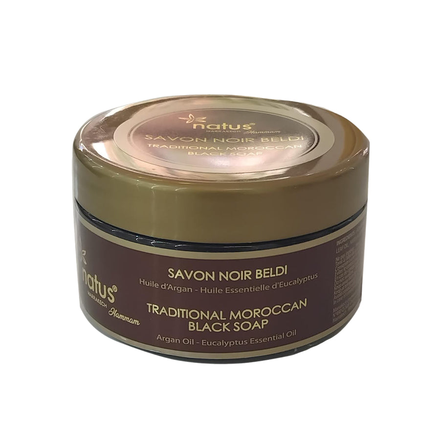 Recharge Savon noir beldi Eucalyptus à l'huile d'argan