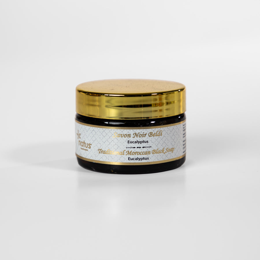 Black soap with eucalyptus 50g