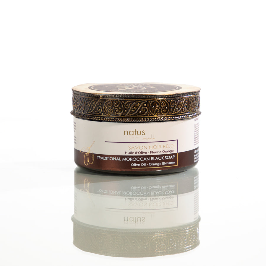 Beldi black soap with argan oil and black cumin oil 250 ML