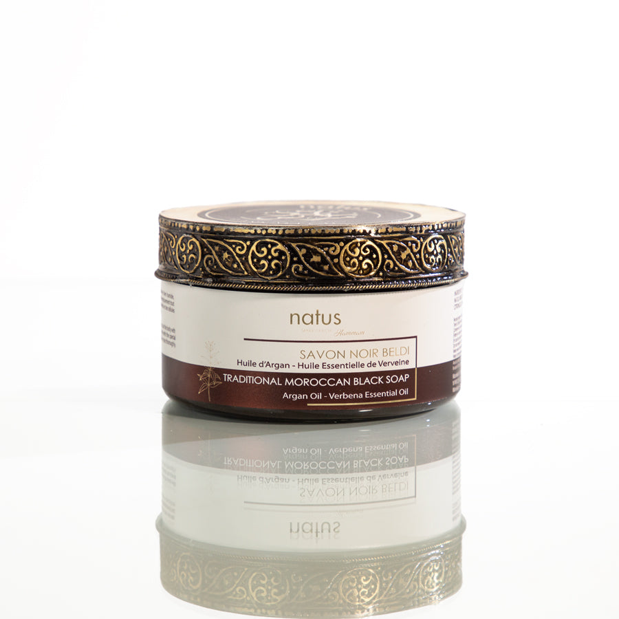 Beldi black soap with argan oil and black cumin oil 250 ML