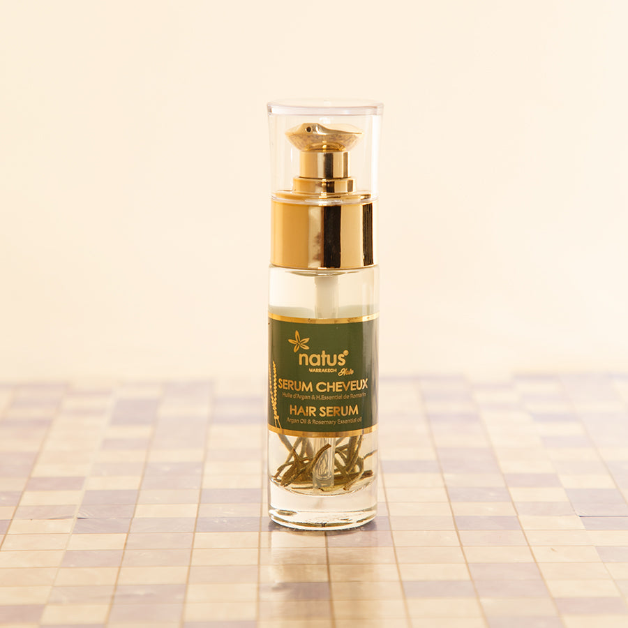 Sérum cheveux huile d'Argan et Romarin 30ml