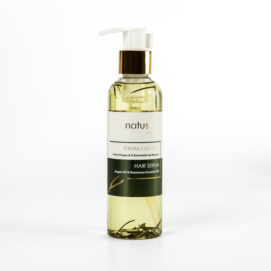 Sérum cheveux huile d'Argan et Romarin 200ml