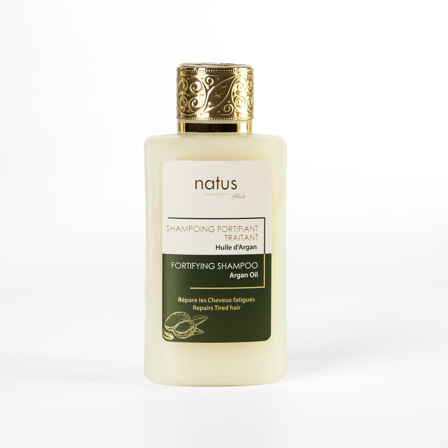 Shampoing Fortifiant traitement à l'huile d'Argan Chute de cheveux, cheveux fatigués 200ml