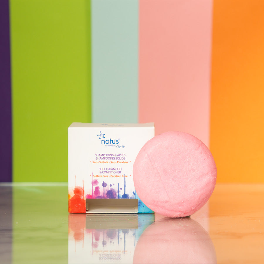 Shampooing &amp; Après Shampoing Solide 80g