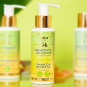 Gel douche corps et cheveux Huile d'argan Summer Rain 100ml