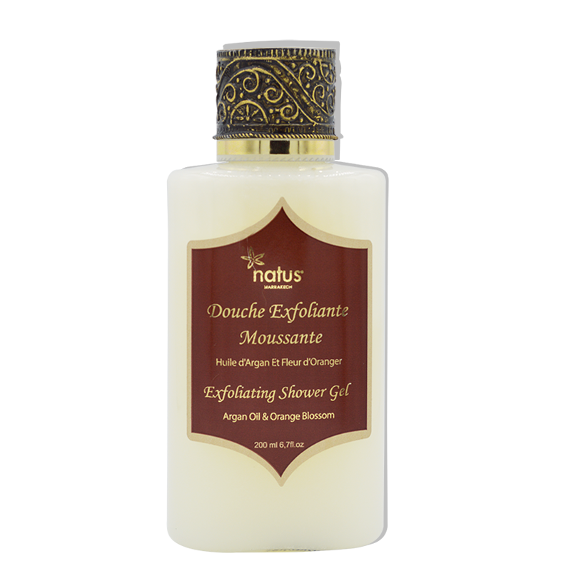 Douche exfoliante Moussante Huile d&