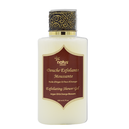 Foaming Exfoliating Shower Gel with Argan Oil 200 ml