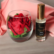 Rose en velours avec Spray Parfumable