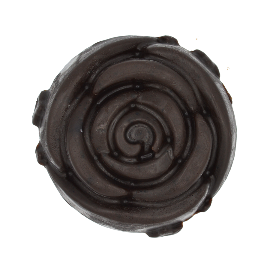 Savon artisanal - Fleur / Chocolat